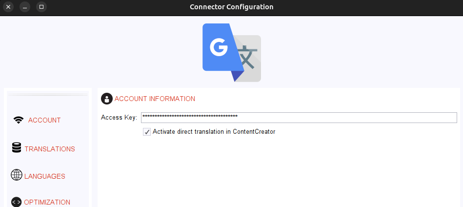 Account Configuration
