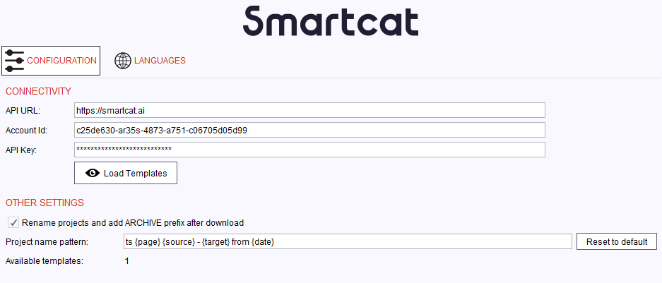 Account Configuration