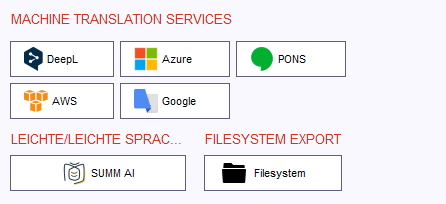 Default Connectors